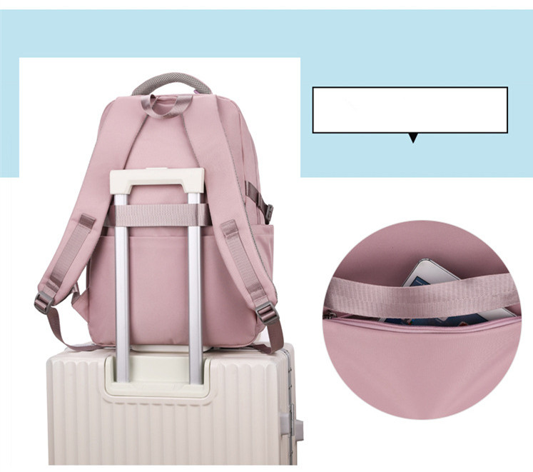 Rucsac Dama Delis Elnara GT2036, Negru, Impermeabil - imagine 6