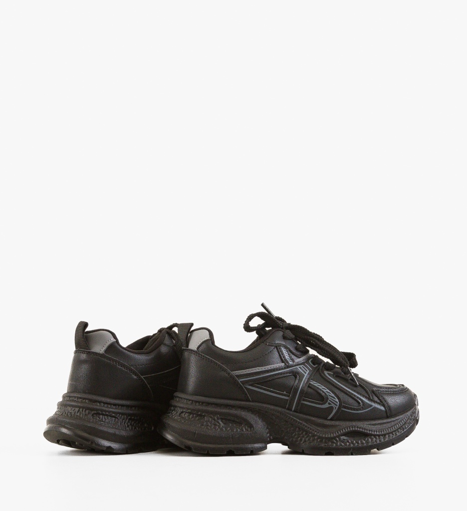 Sneakers Dama Prigan Negri - Confort și Stil - imagine 4
