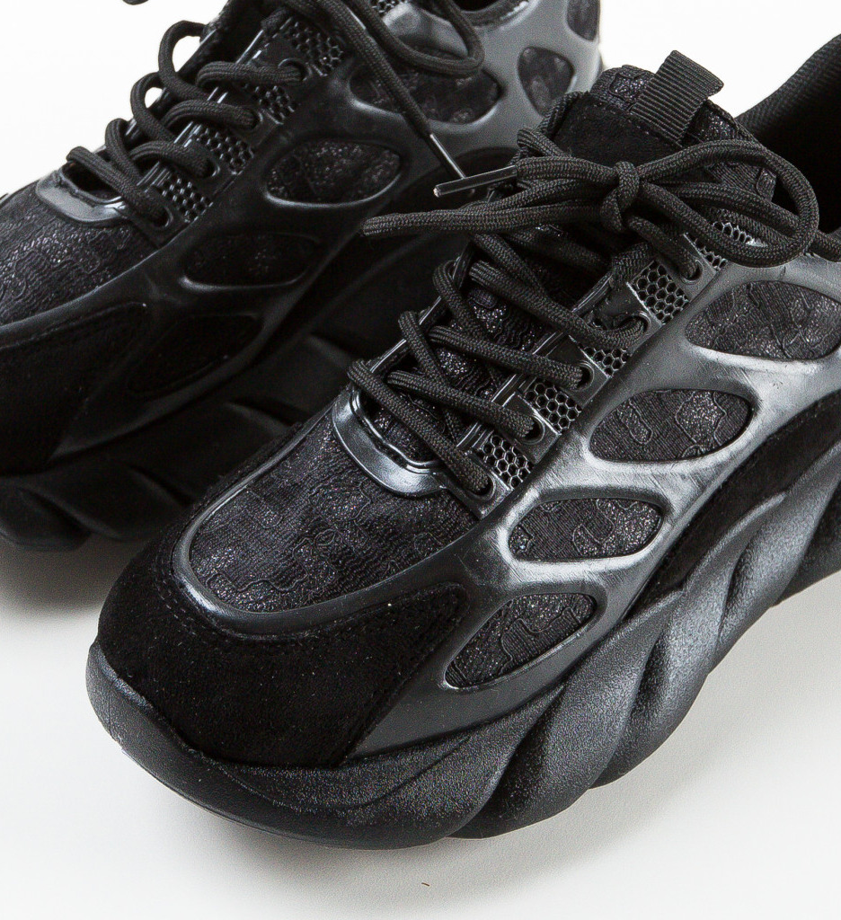 Sneakers Dama Idris Negri - Confort și Stil - imagine 8