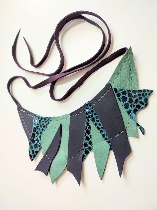 Colier Verde Smarald Shopika | Bijuterie Unicat
