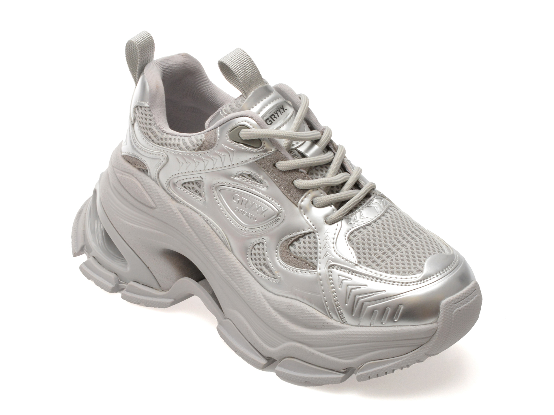 Pantofi Sport GRYXX Argintii - Stil Modern