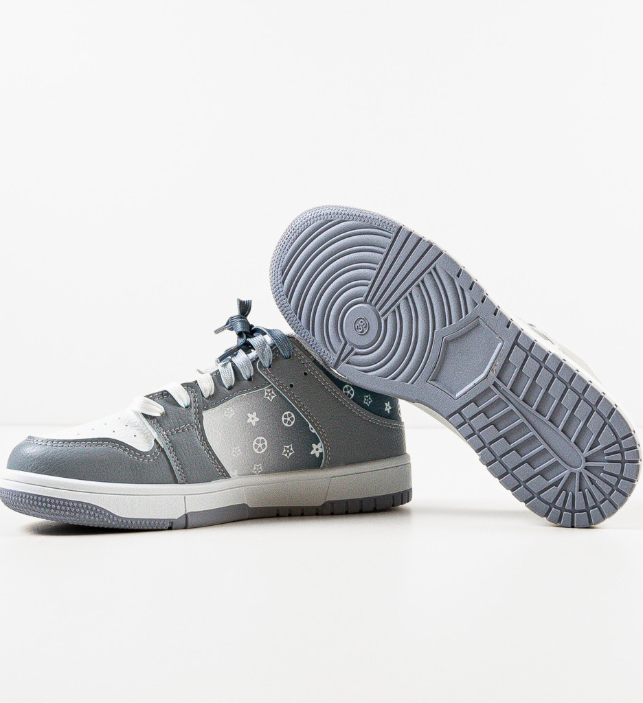 Sneakers Dama Kobe Gri - Confort și Stil - imagine 7