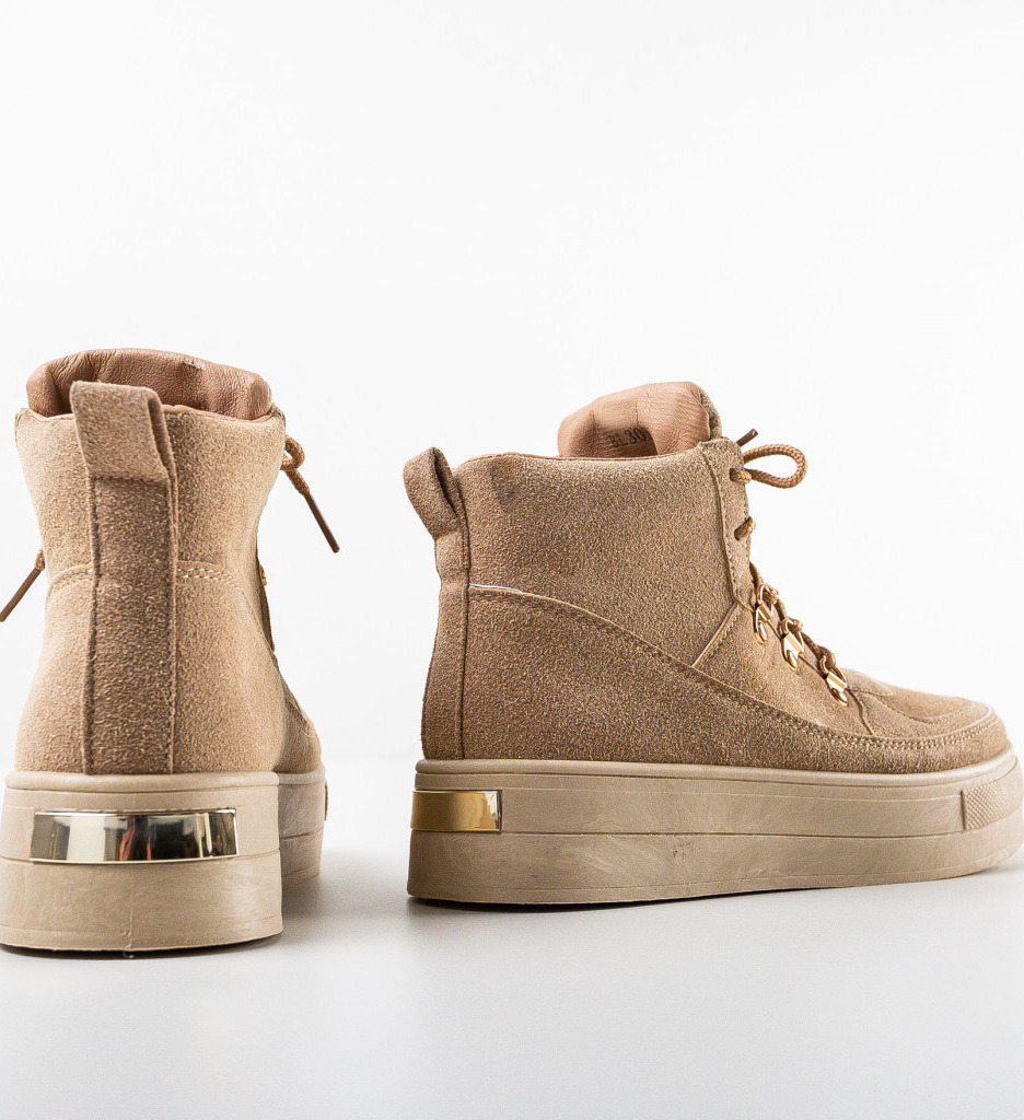 Ghete Tara Khaki Dama - Confort Sport - imagine 7