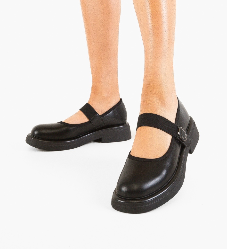Pantofi Casual Negri Adem - Confort și Stil - imagine 3