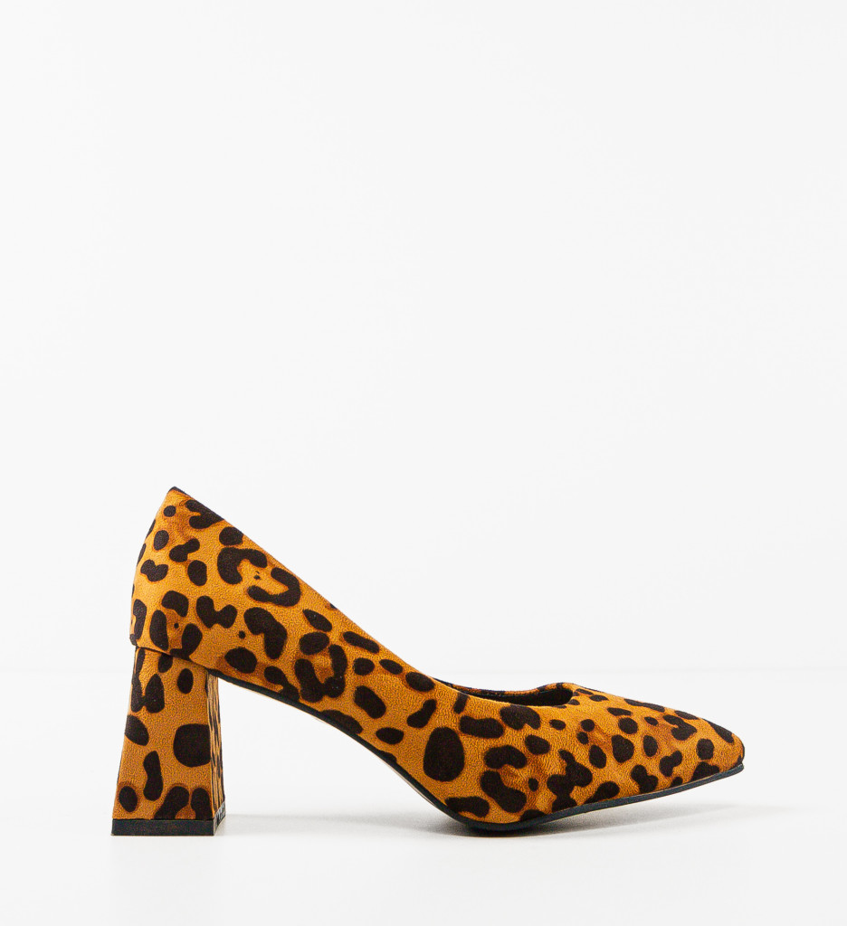 Pantofi Adria Animal Print | Stil și Eleganță - imagine 4
