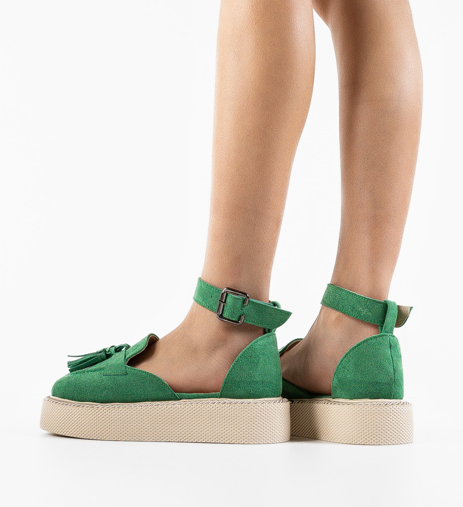 Pantofi Kalin Verzi | Stil Casual Confortabil