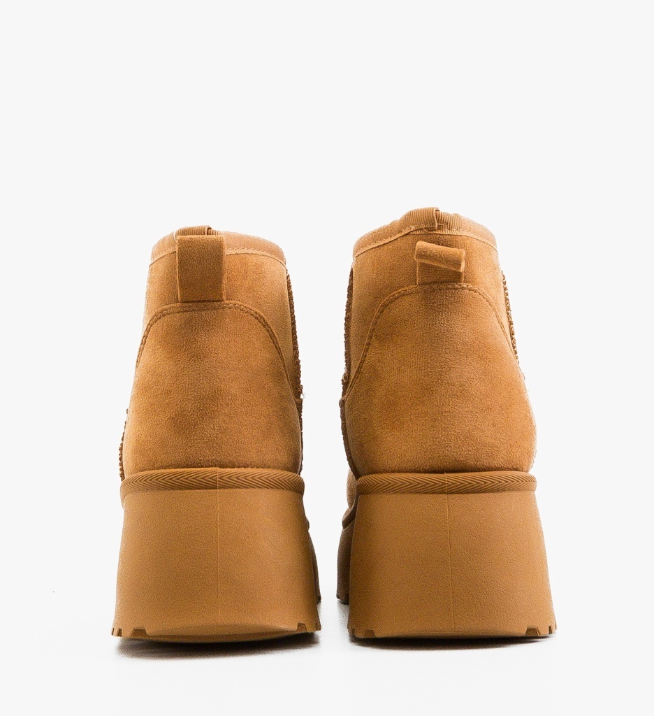 Ghete Dama Camel - Eleganță și Confort - imagine 4