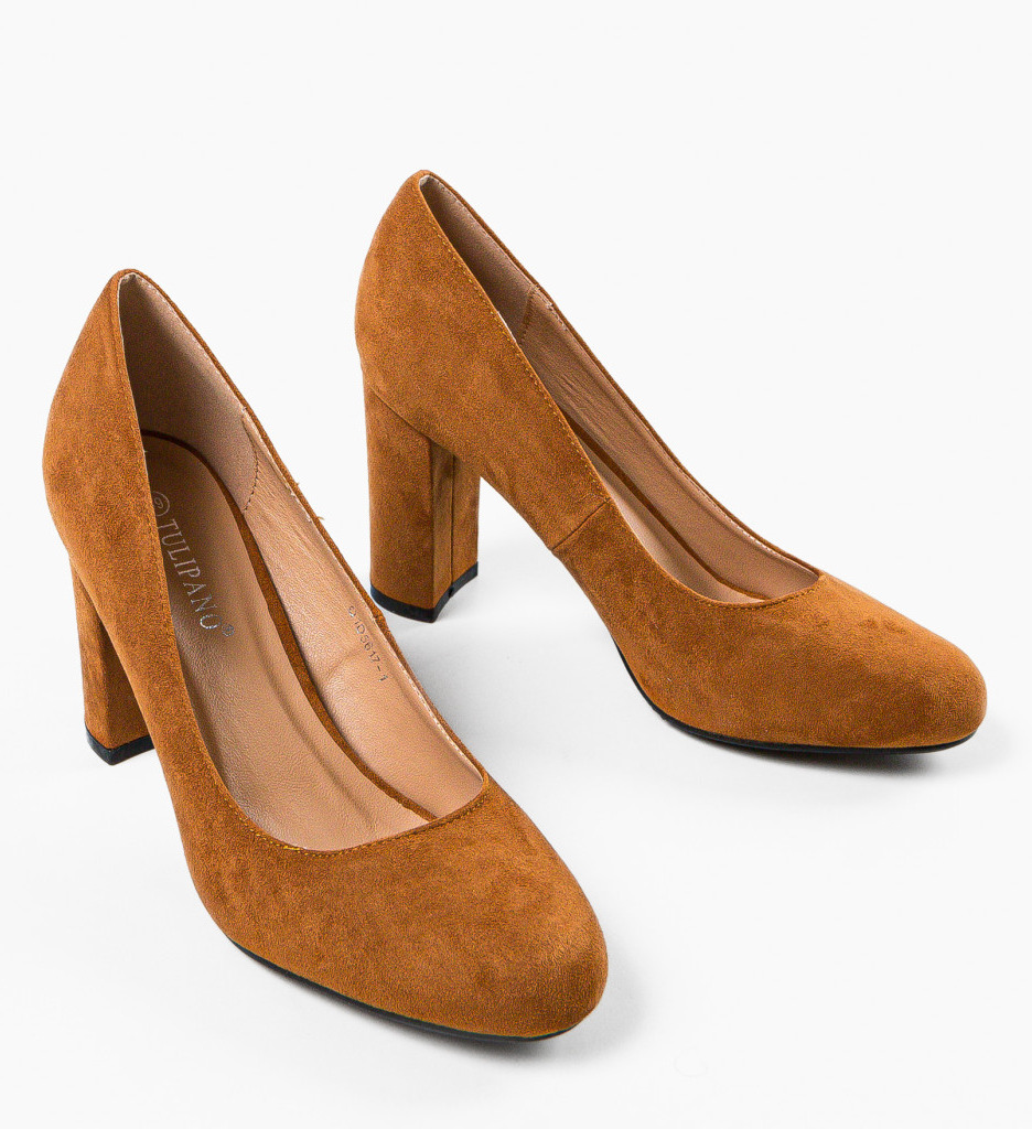 Pantofi dama Kian Camel - Eleganță și Stil - imagine 6