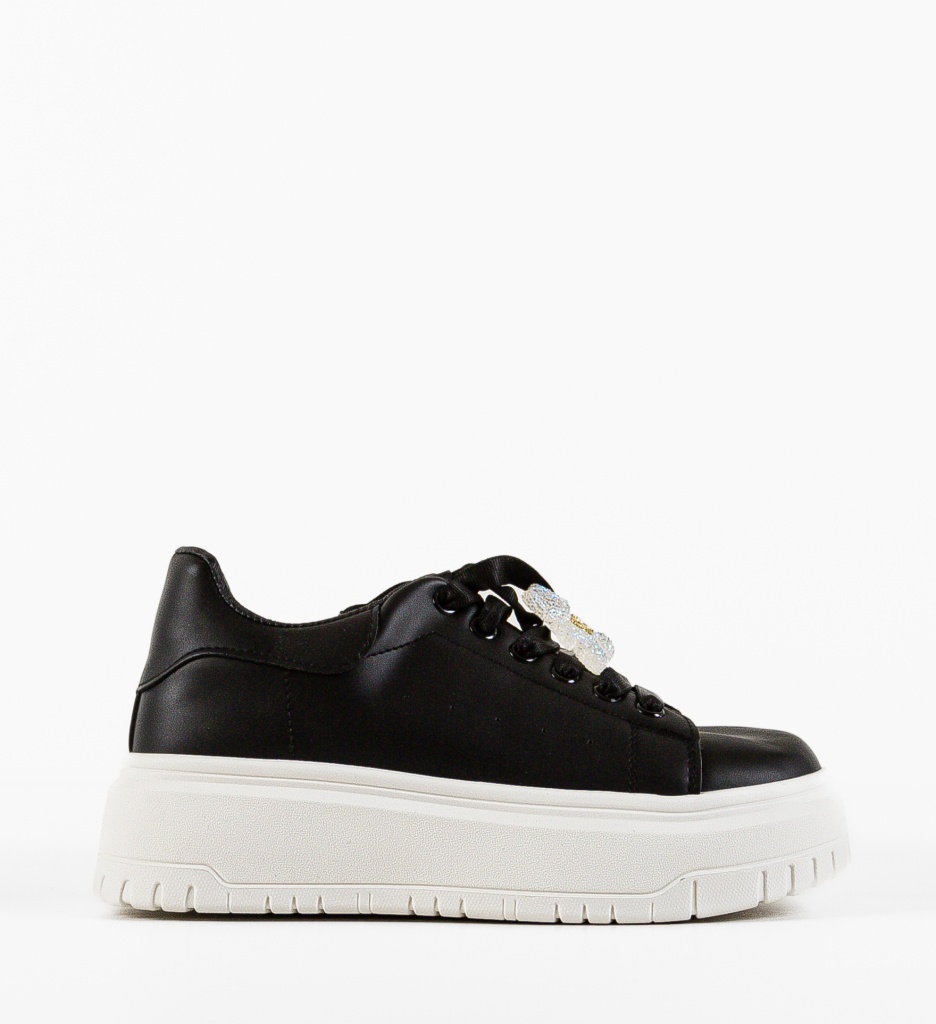 Sneakers Dama Hydra Negri | Stil și Confort - imagine 4