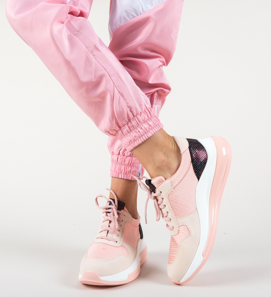 Pantofi Sport Basido Roz - Confort și Stil - imagine 3