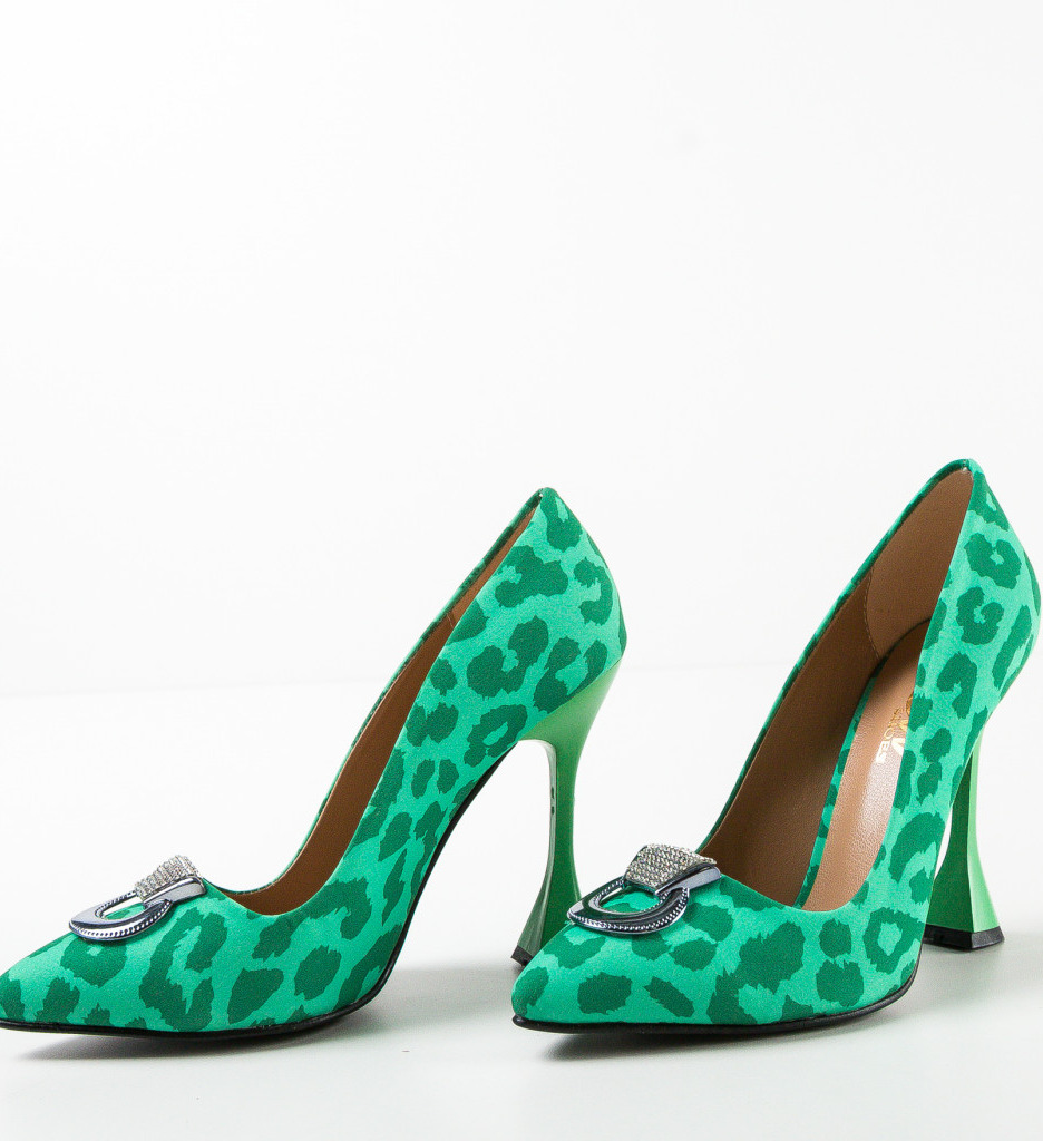 Pantofi Provok Verde - Eleganță și Stil - imagine 7