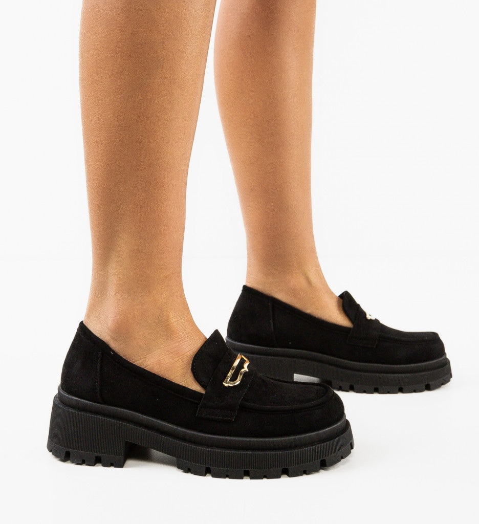 Pantofi Casual Jenny Negri - Confort și Stil - imagine 3