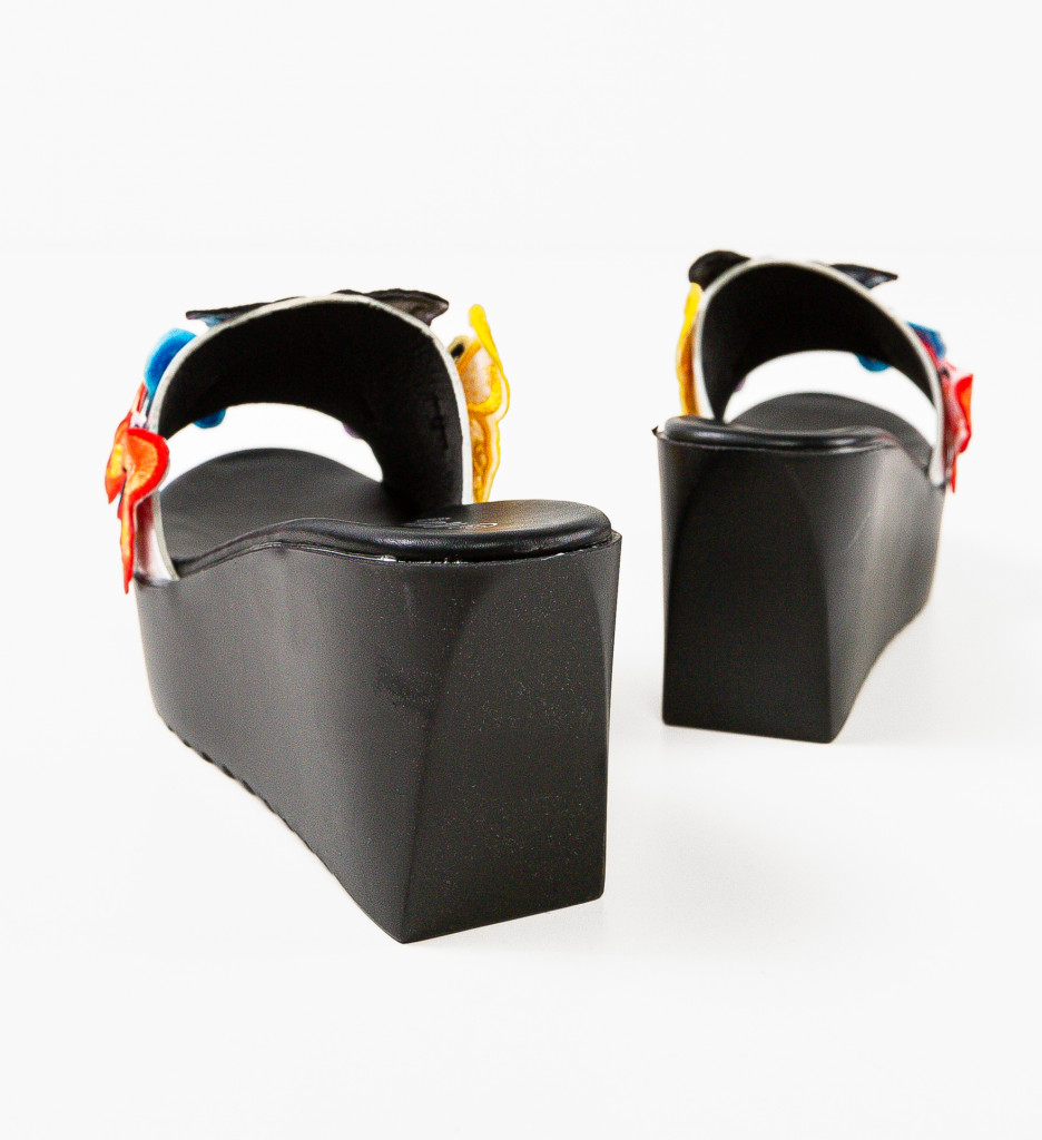Platforme Dama Inuma Argintii | Stil & Confort - imagine 7