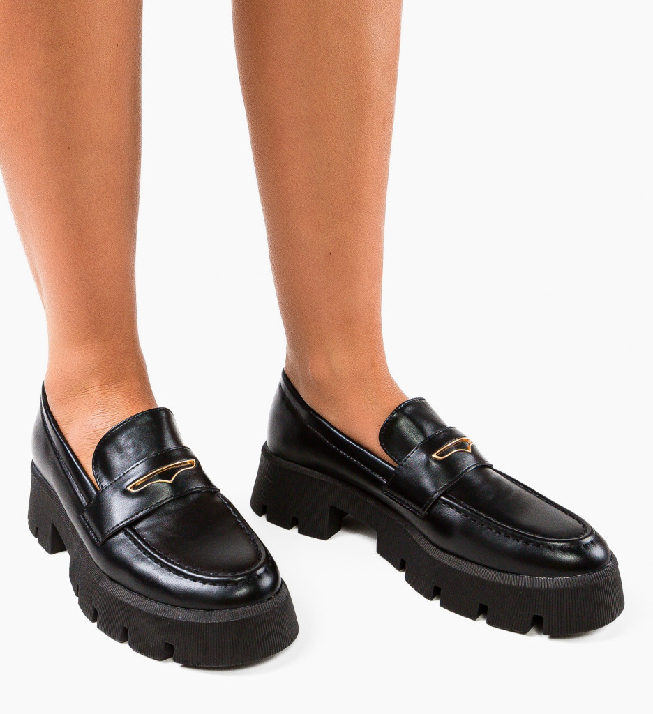 Pantofi Casual House Negre - Confort și Stil - imagine 2