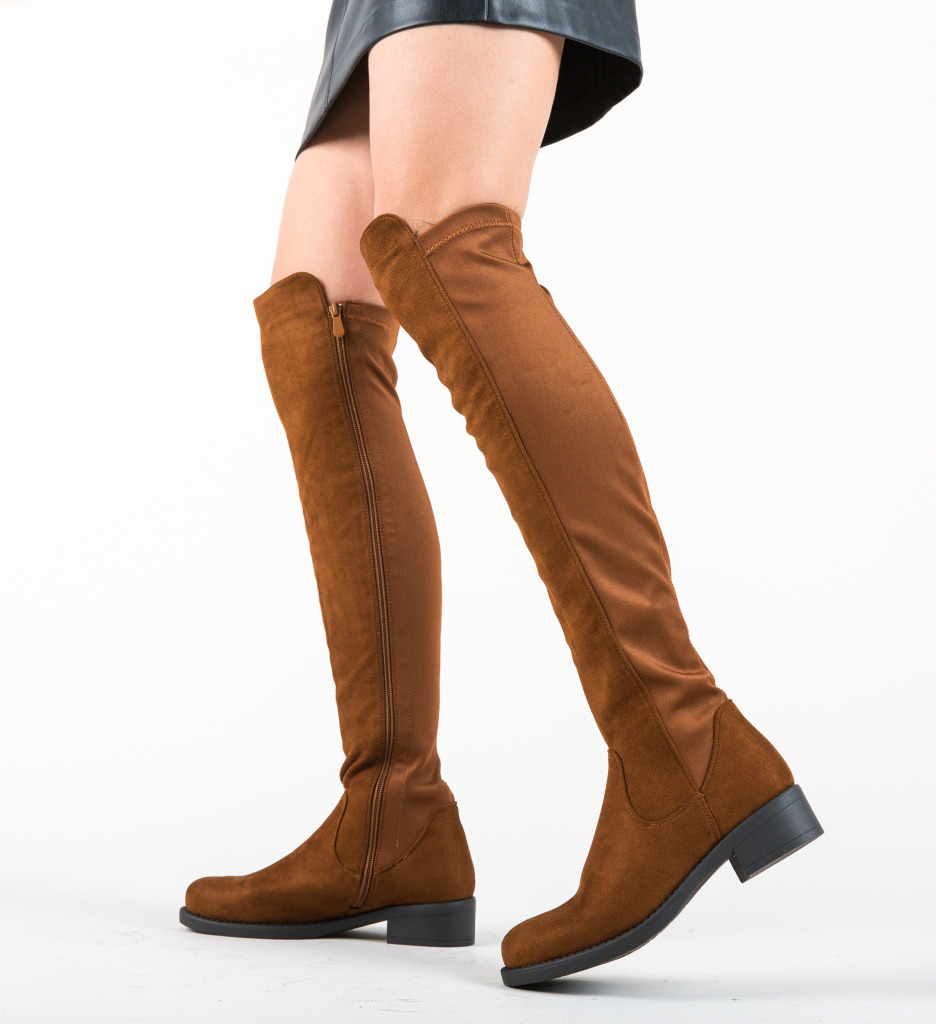 Cizme Camilia Camel - Eleganță și Stil - imagine 5