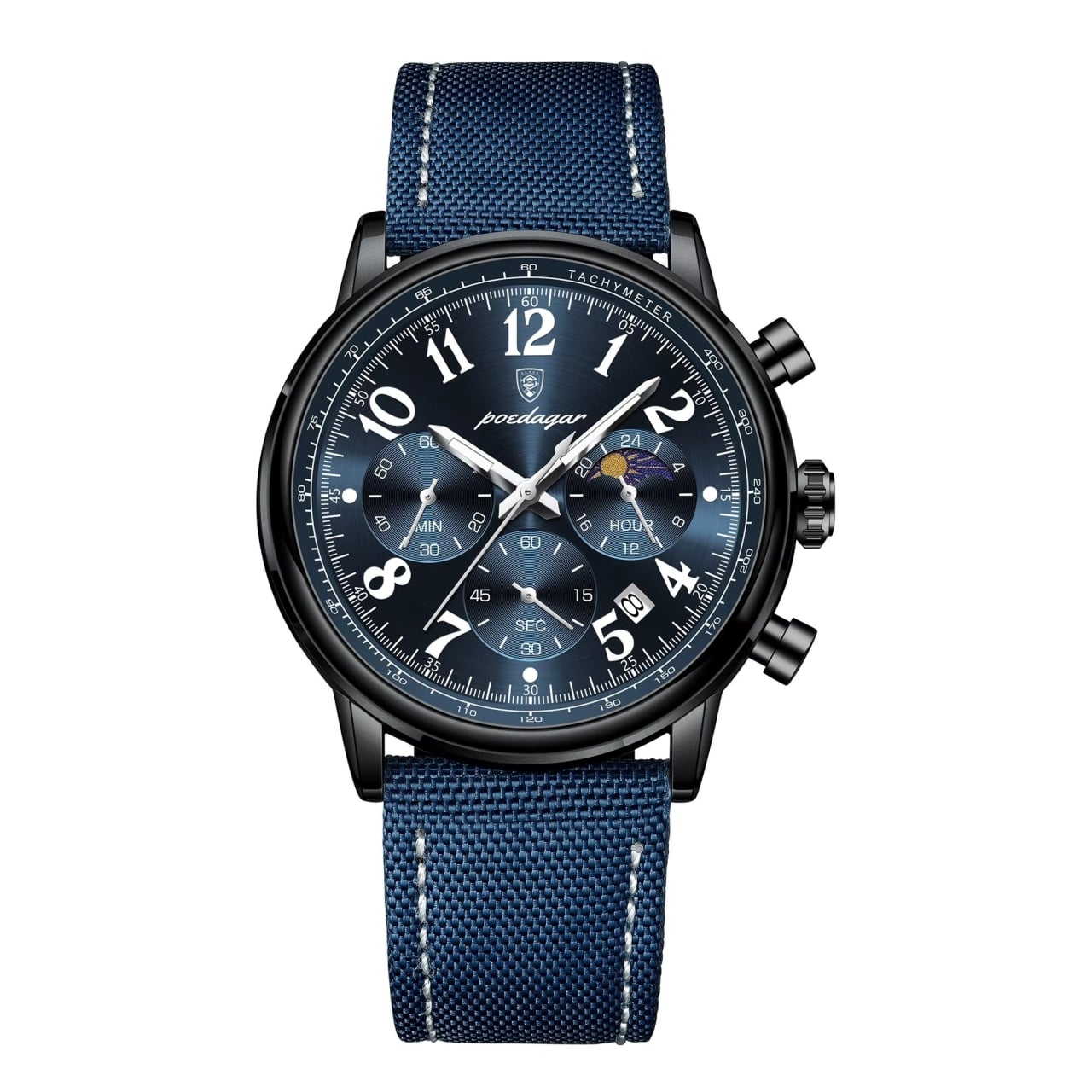 Ceas Poedagar CS1883 Barbatesc Elegant Albastru