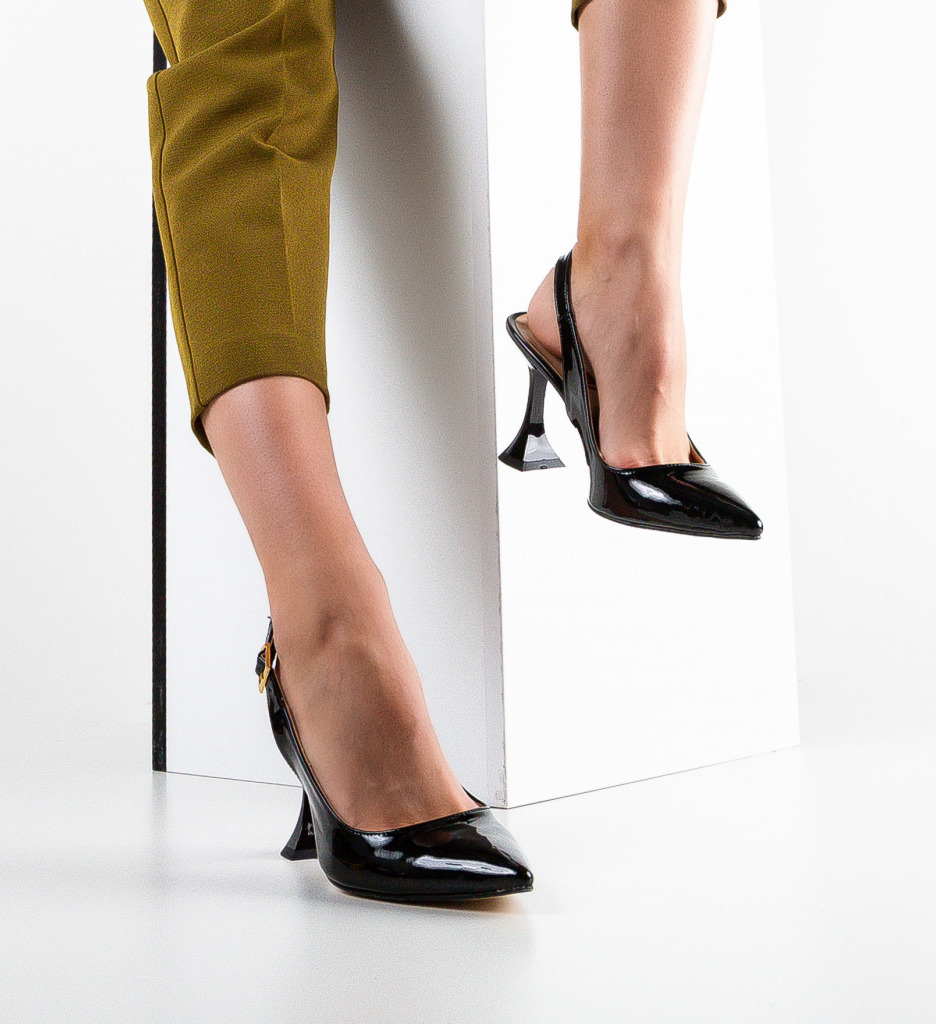 Pantofi dama Mercan Negri 2 - Eleganță și Stil - imagine 3