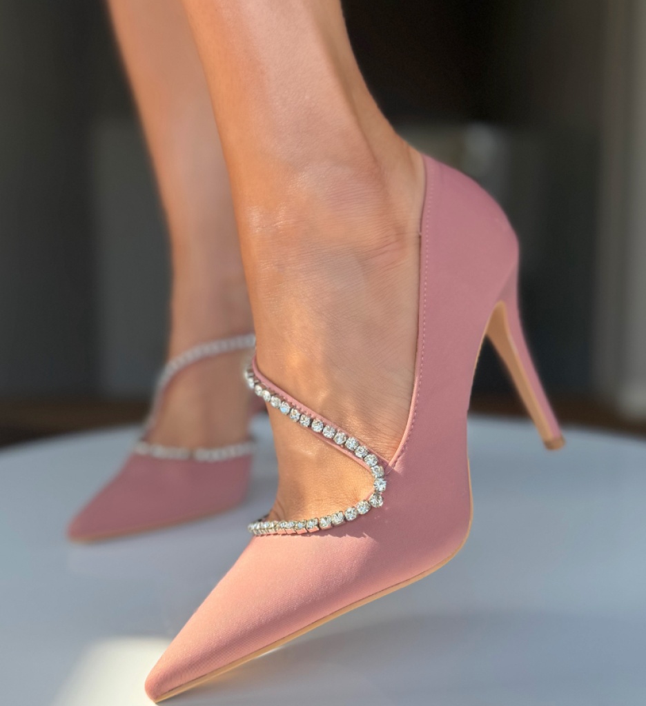 Pantofi Stiletto Adkins Roz - Eleganță și Stil - imagine 8