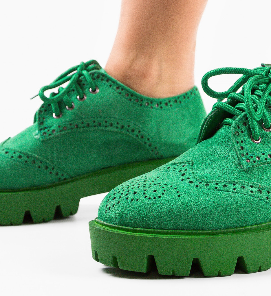 Pantofi Casual Gomine Verzi | Confort și Stil - imagine 4