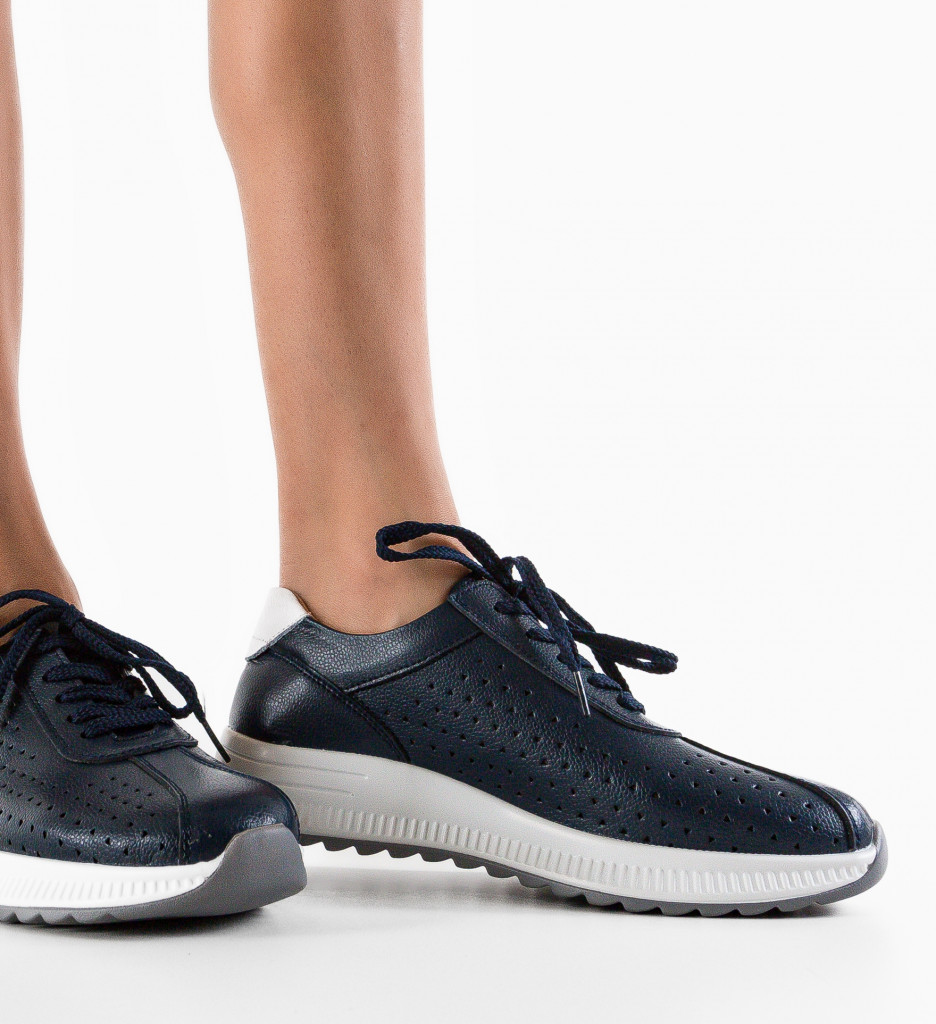Pantofi Casual Kari Bleumarin - Confort și Stil - imagine 3