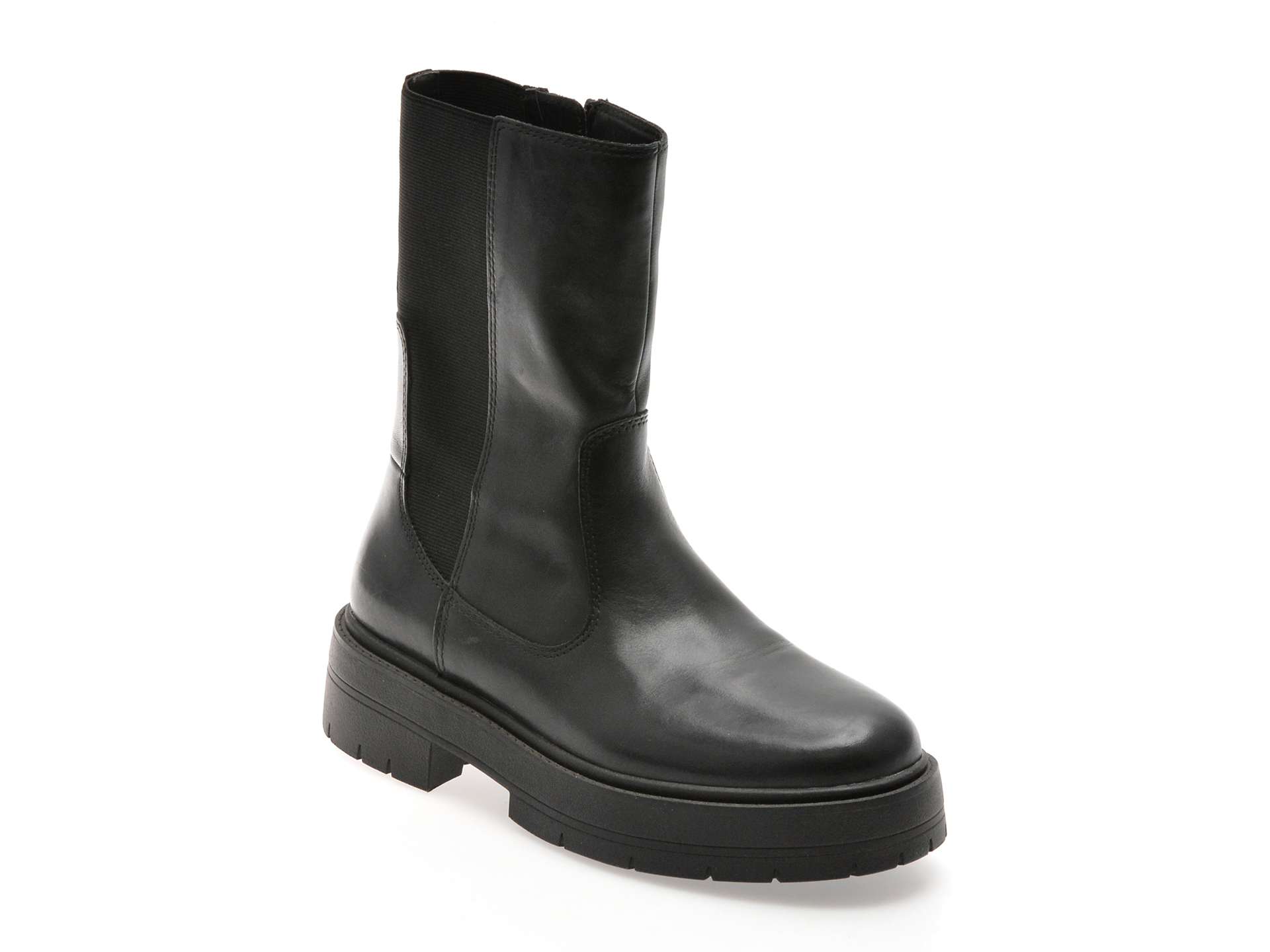 Ghete Geox Negre Piele Naturală D36VDK