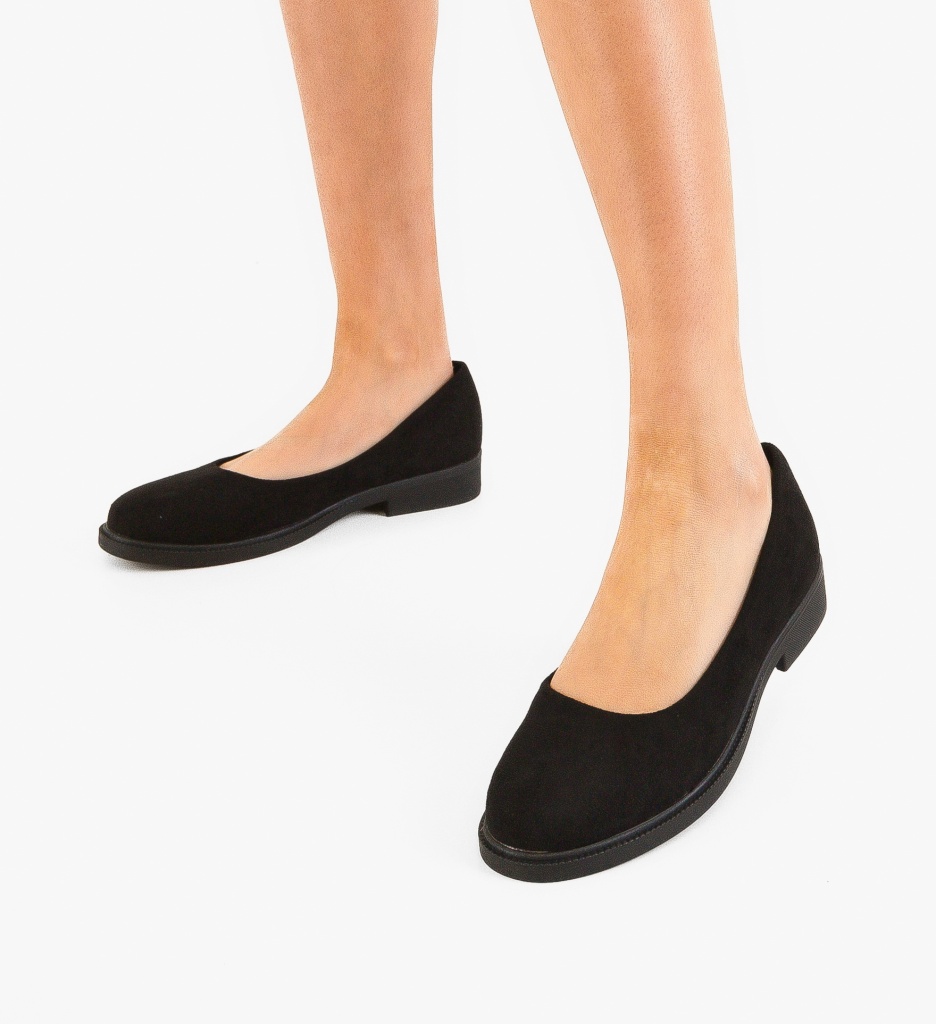 Balerini Dabby Negri - Confort și Eleganță Casual - imagine 3