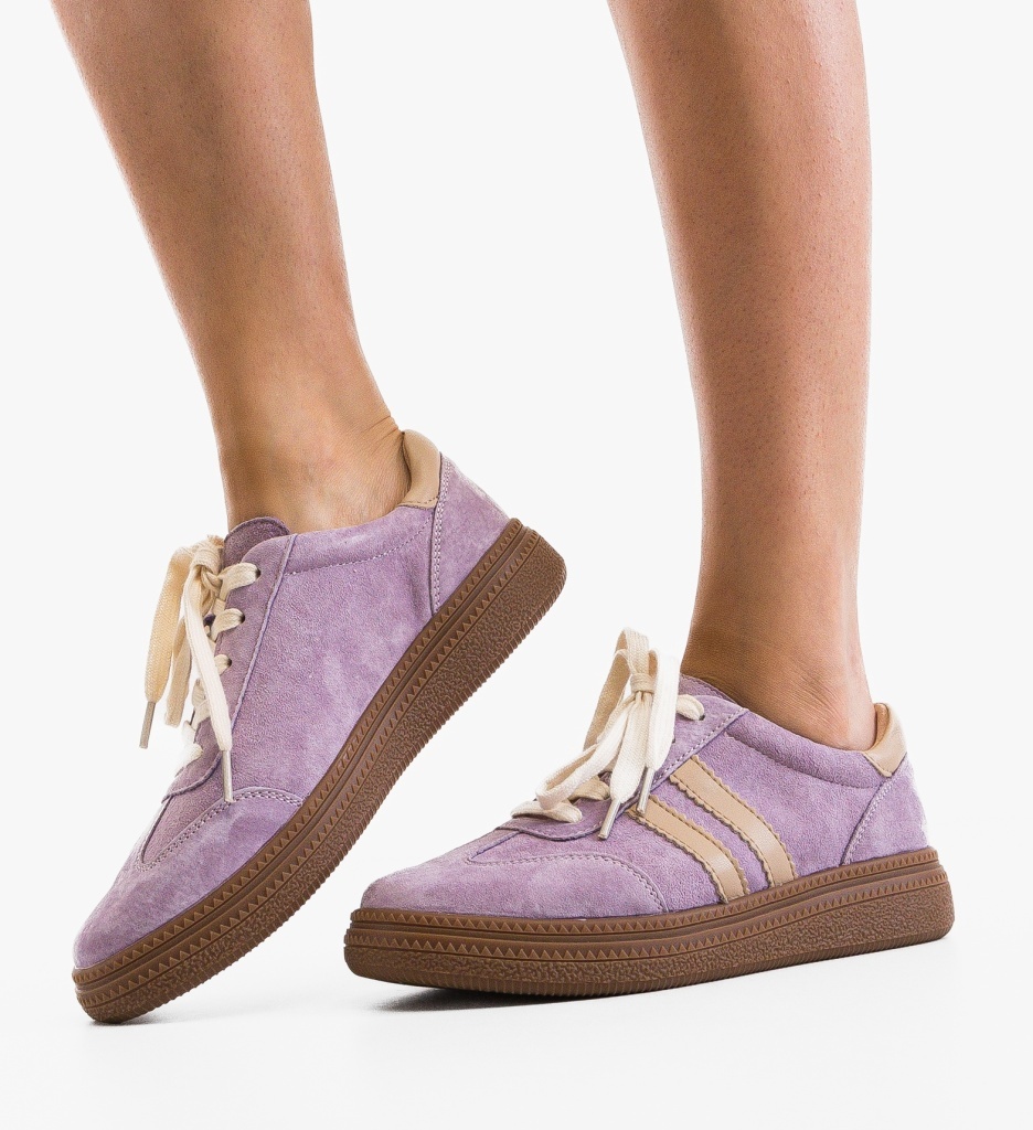 Sneakers Dama Marok Mov - Stil și Confort - imagine 2