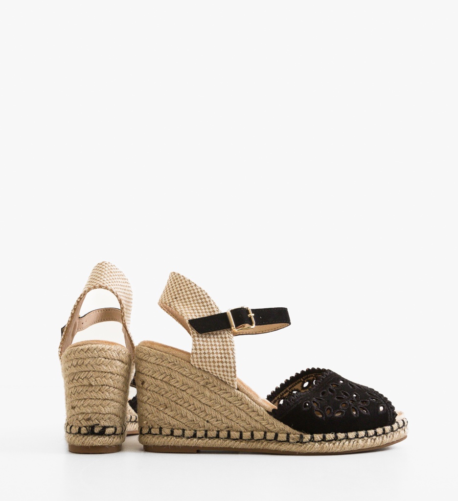 Platforme Dama Ehsan Negre | Confort si Stil - imagine 2