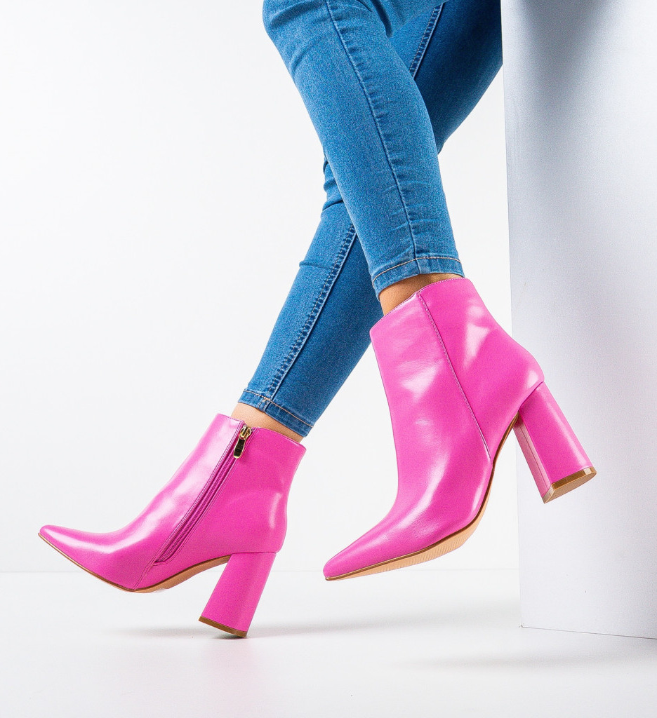 Botine Dama Omar Roz - Eleganță și Confort - imagine 3