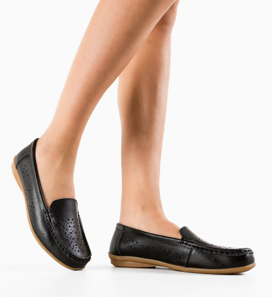Pantofi Casual Negri | Confort și Stil Zilnic