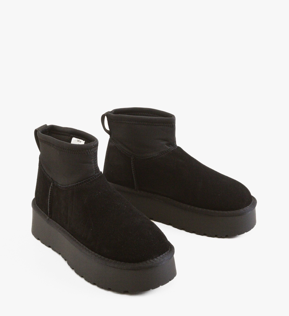 Cizme Ug Parfect Negre Depurtat - Confort Maxim - imagine 3