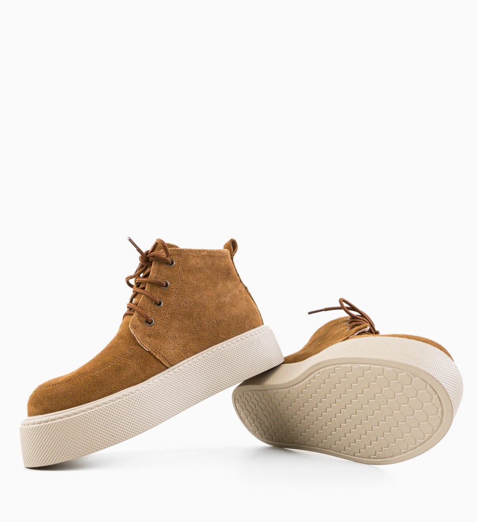Ghete Dama Claes Camel - Eleganță și Confort - imagine 4