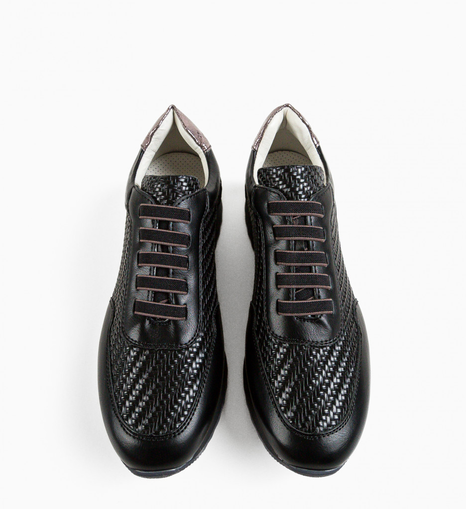 Pantofi Sport Glove Negri | Confort Suprem