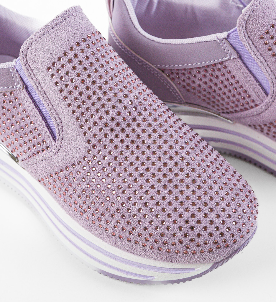 Pantofi Sport Jazmin Mov - Confort si Stil - imagine 7