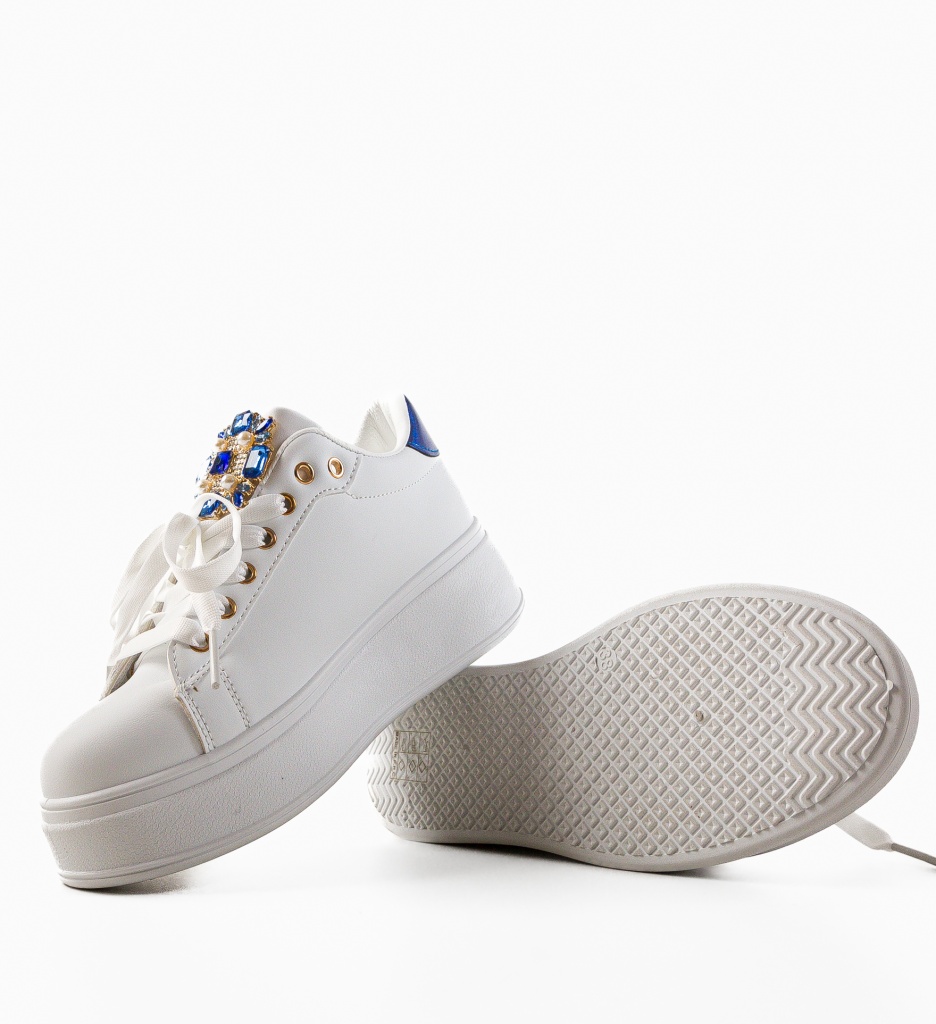 Sneakers Tibby Albastri - Confort și Stil - imagine 8