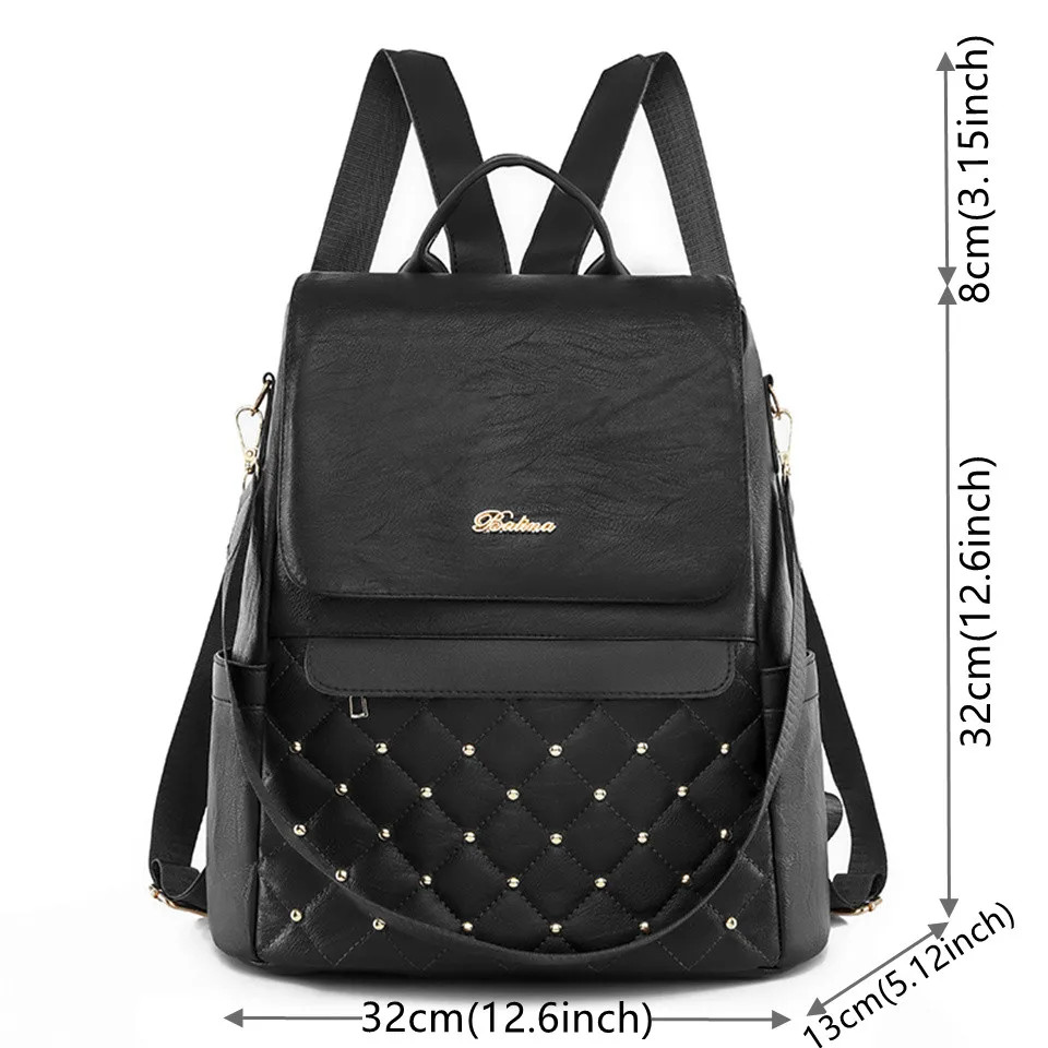 Rucsac Dama Delis Elanor GT2637 Antifurt Crem - imagine 4