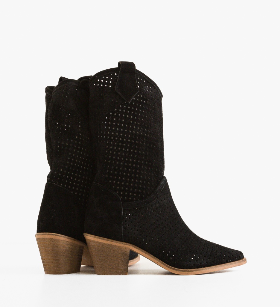 Botine Dama Tersa Negre | Stil Urban Elegant - imagine 4