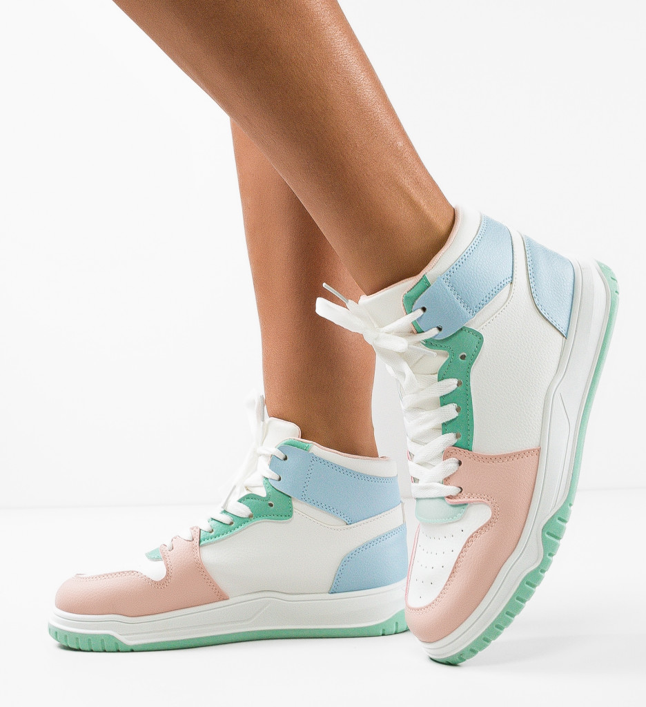 Pantofi Sport Abbey Roz - Confort și Stil - imagine 2