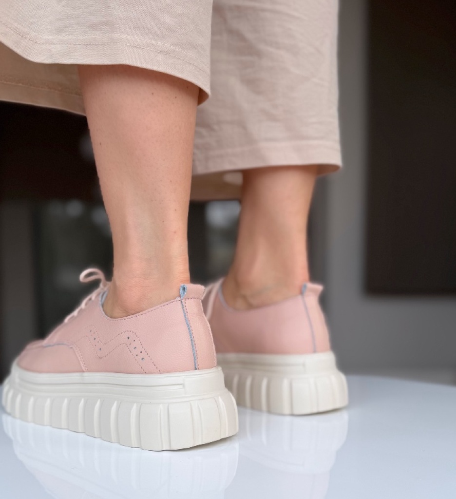 Pantofi Casual Loprem Roz - Confort și Stil - imagine 9