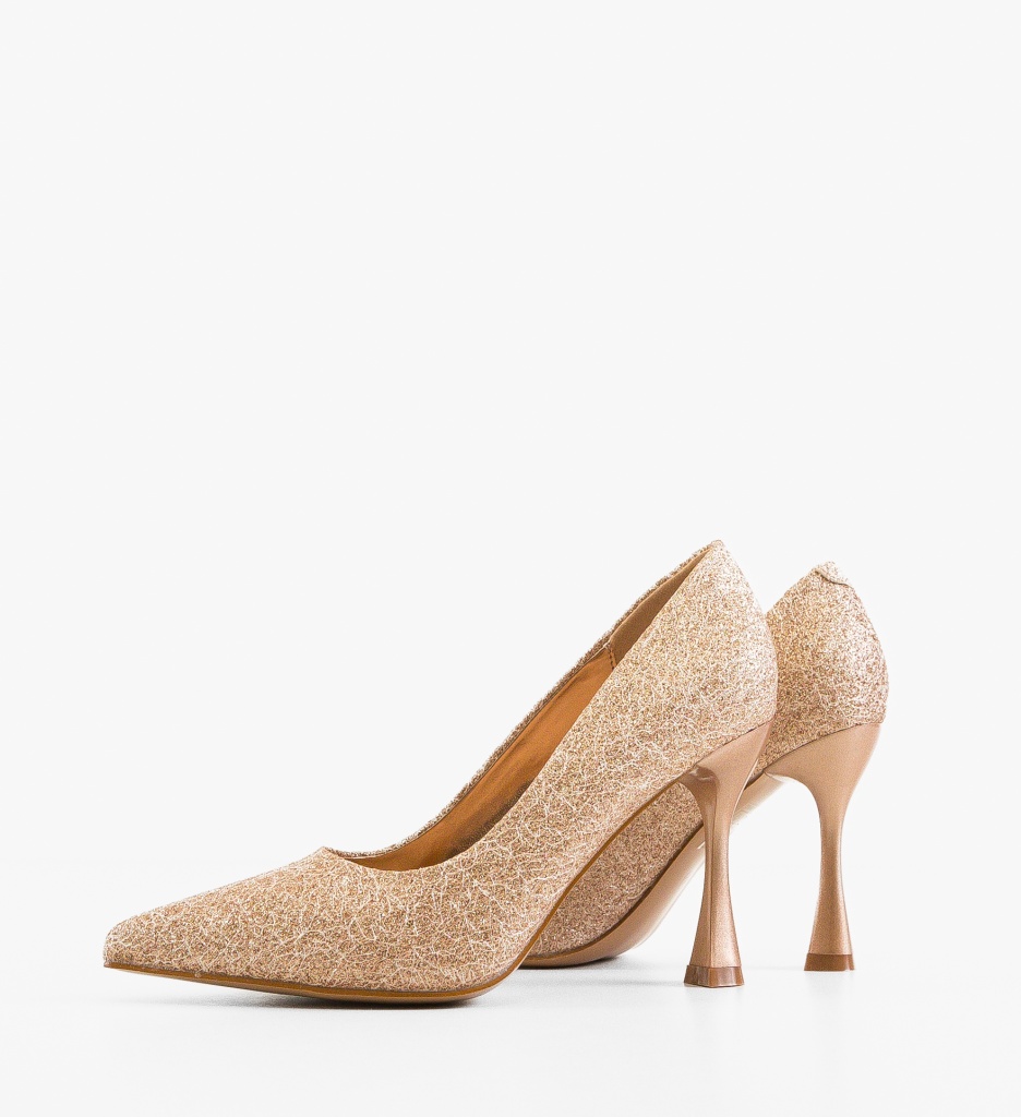 Pantofi Stiletto Dama Bridie Aurii 2 - Eleganță Supremă - imagine 4
