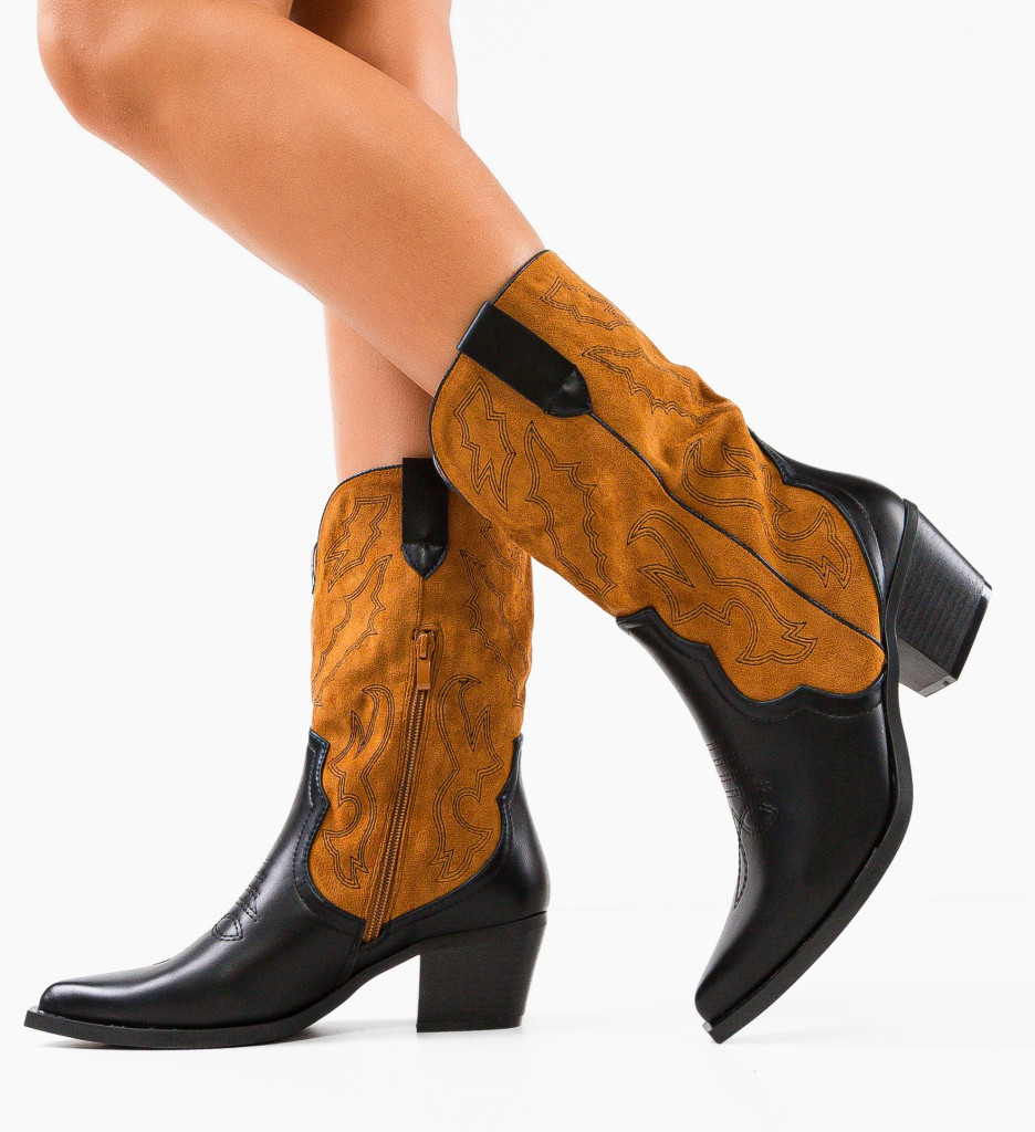 Cizme Dama Shanic Camel | Stil si Confort