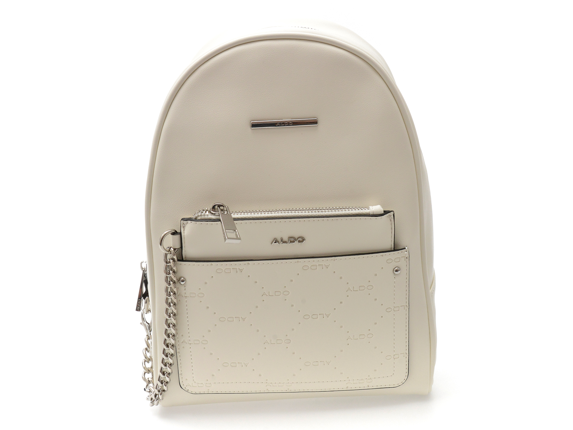 Rucsac ALDO Alb Elegant | Piele Ecologică