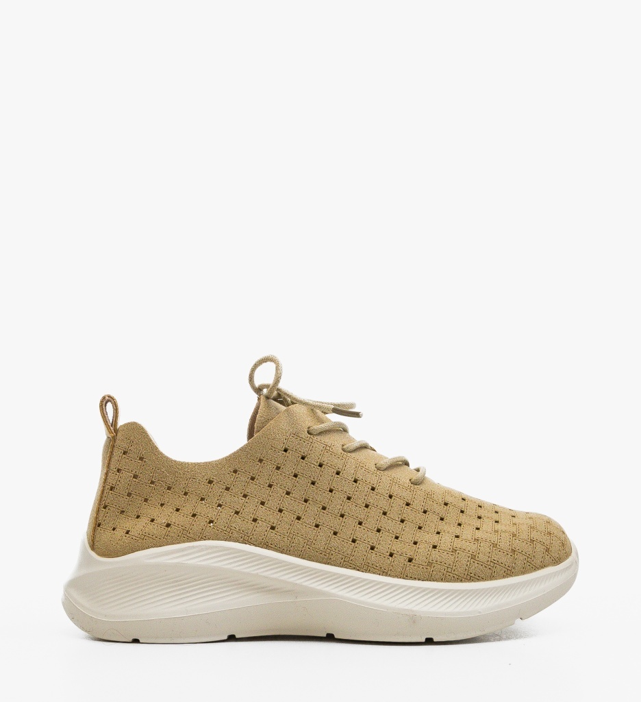 Sneakers Dama Lau Khaki Sport & Confort - imagine 6