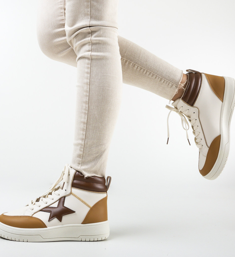 Pantofi Sport Rafe Bej - Confort și Stil - imagine 4