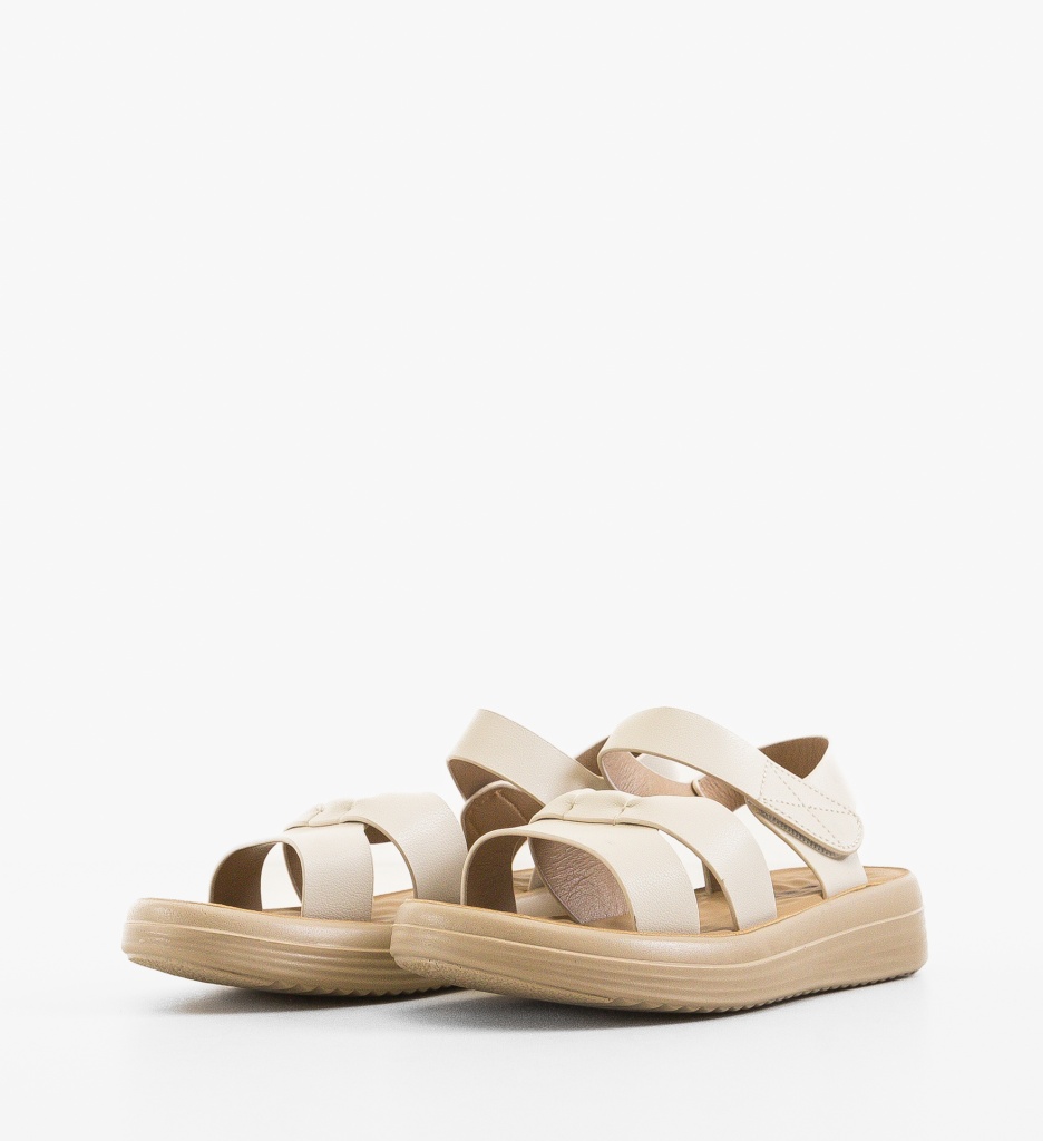 Sandale Damaro Bej | Confort & Stil Modern - imagine 3