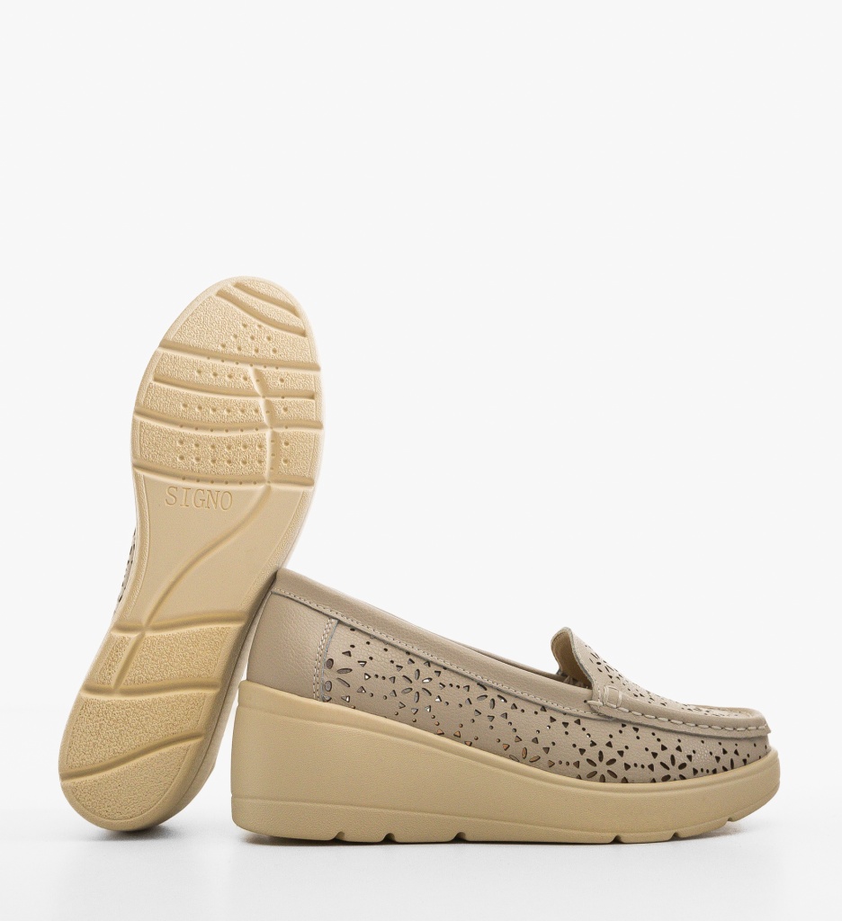 Platforme Dama Myzy Gri - Confort si Stil - imagine 4