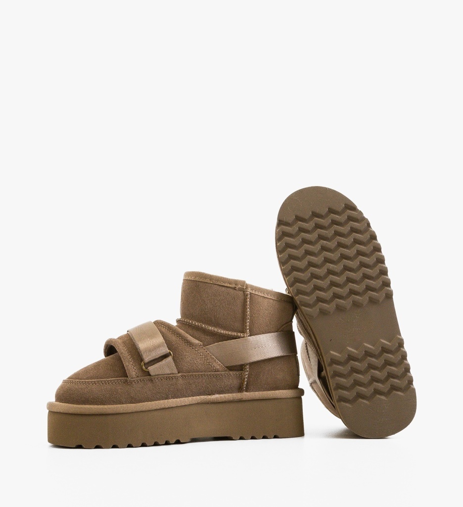 Cizme Ug Kaiana Khaki - Confort Termic Superior - imagine 4