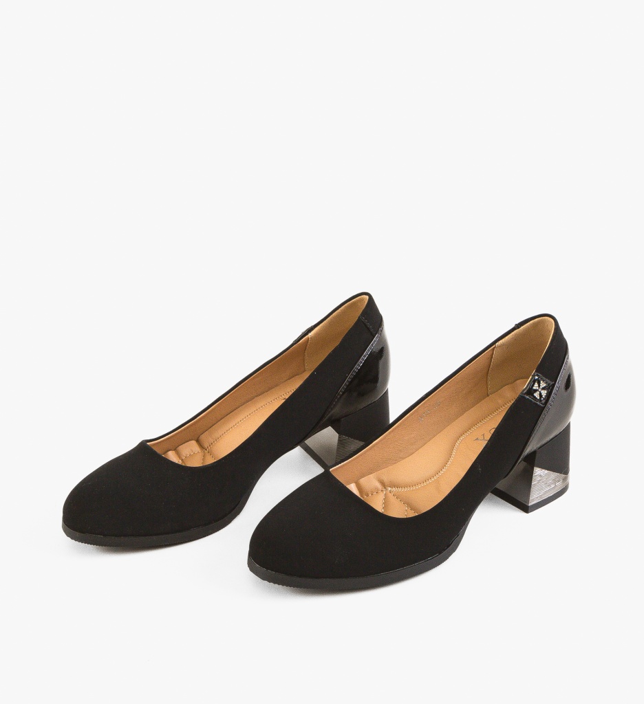 Pantofi cu Toc Esthe Negri - Eleganță Maxima - imagine 4