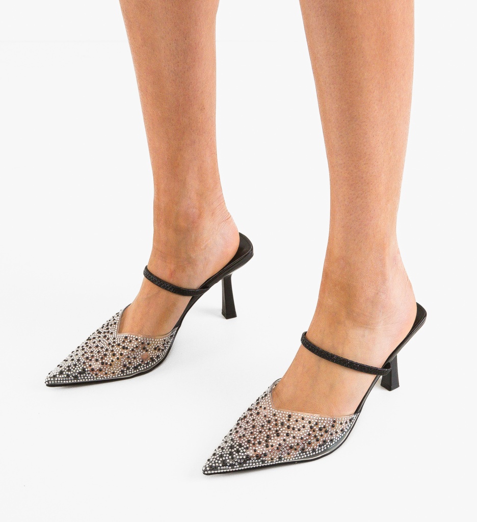 Pantofi Dama Lopez Negri - Eleganți și Moderni - imagine 2