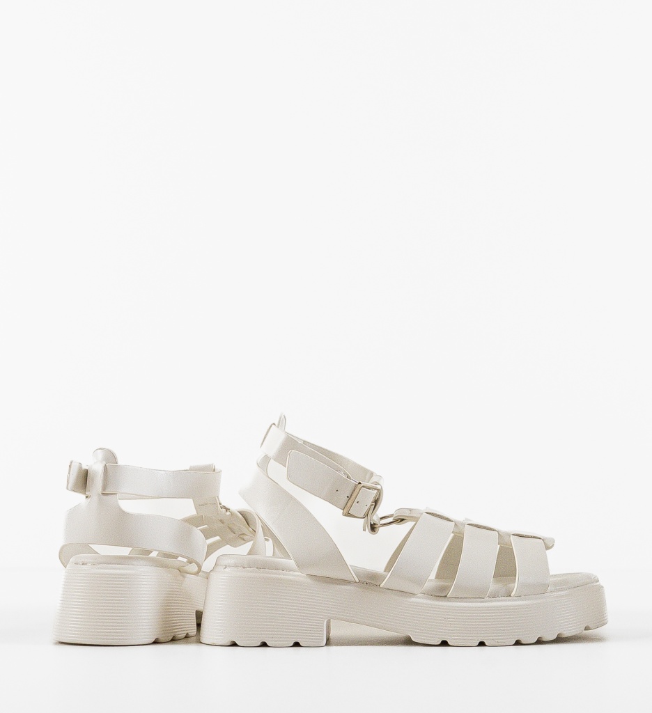 Sandale Dama Karrus Albe - Confort si Stil - imagine 3